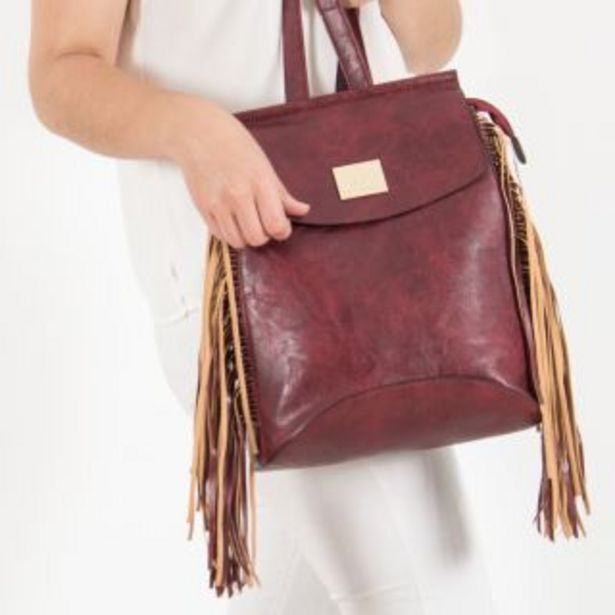 Fashion Bag Mochila ve1903-rojo vino oferta