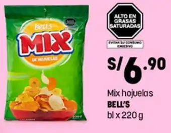 Plaza Vea Mix hojuelas BELL'S bl x 220 g oferta