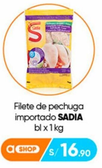 Plaza Vea Filete de pechuga importado SADIA blx1kg oferta