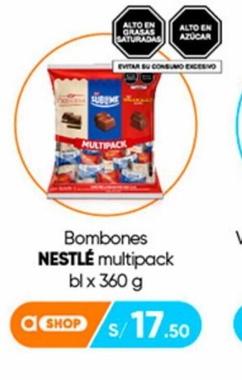 Plaza Vea Bombones NESTLÉ multipack blx 360 g oferta