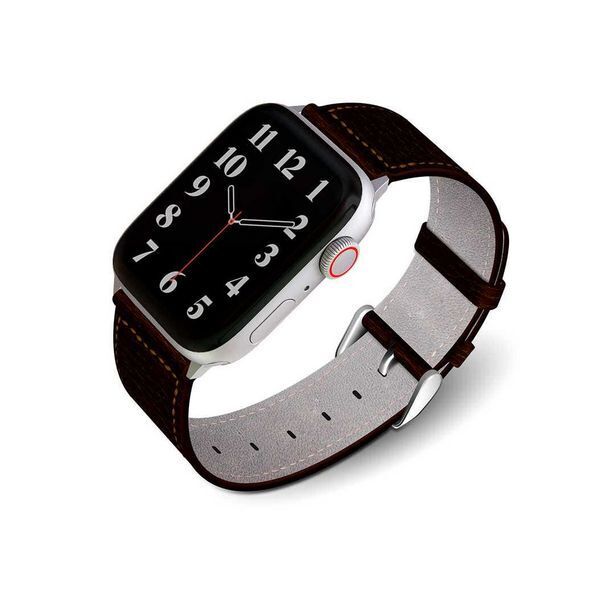 iShop Correa cuero nco para apple watch todas las tallas - chocolate oferta