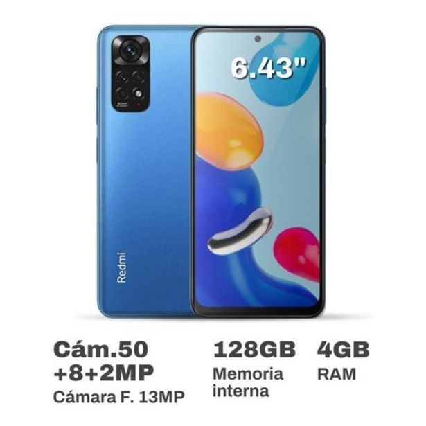 Oechsle Celular xiaomi redmi note 11 6.43 4gb ram 128gb star blue oferta