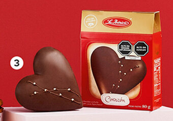 Plaza Vea Chocolate La Ibérica Corazón cj x 80 g oferta