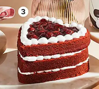 Plaza Vea 3. Torta corazón Red Velvet x unid (*) oferta