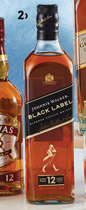 Plaza Vea Whisky Johnnie Walker black label bt x 750 ml oferta