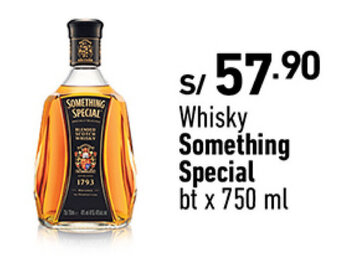 Plaza Vea Whisky Something Special bt x 750 ml oferta