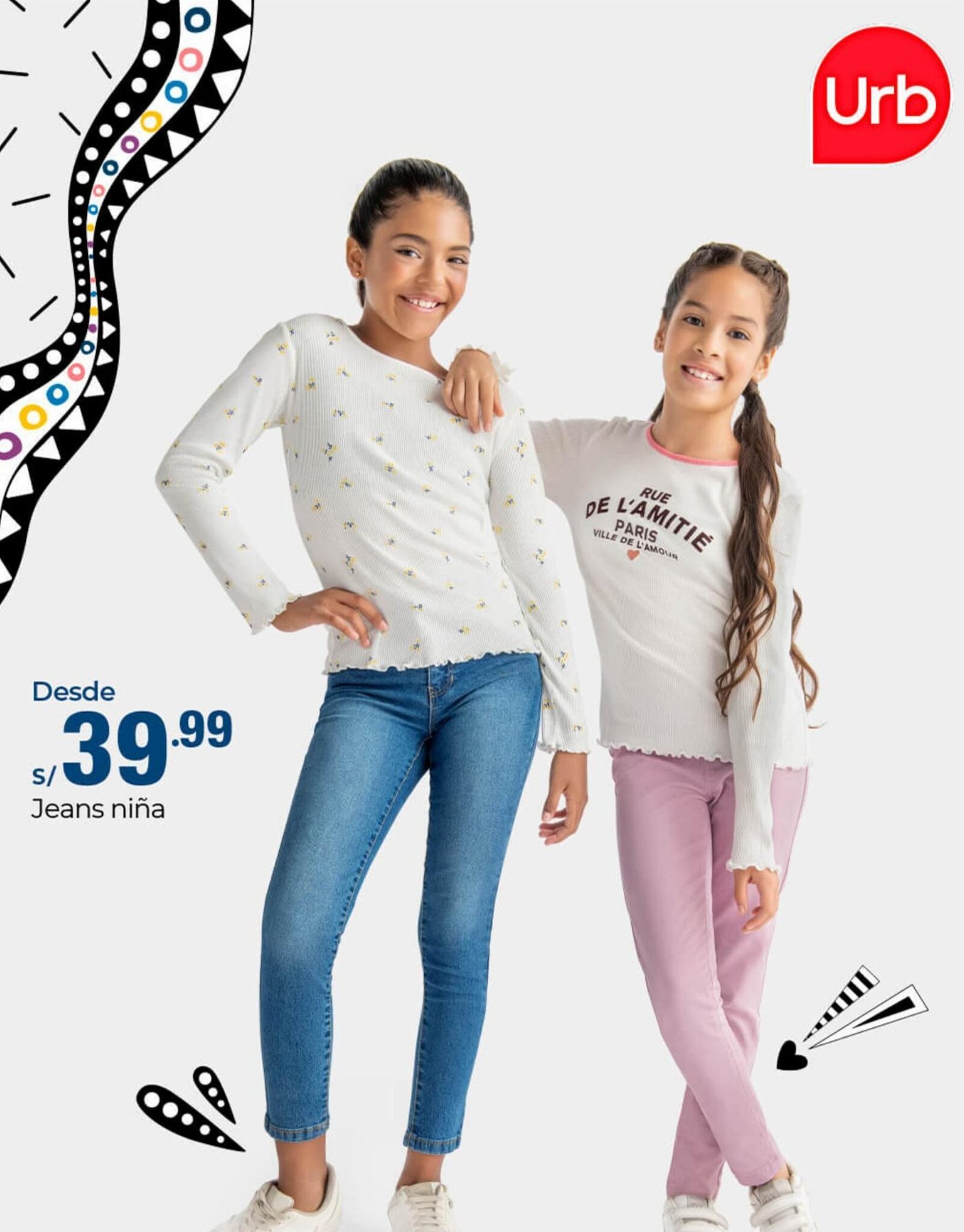 Metro Jeans niña oferta