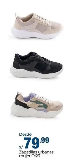 Metro Zapatillas urbanas mujer 0123 oferta