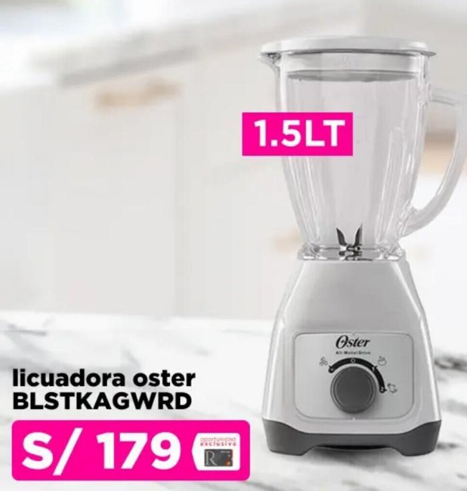 Ripley licuadora oster BLSTKAGWRD oferta