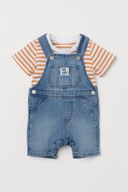 H&M Conjunto de algodón 2 piezas oferta