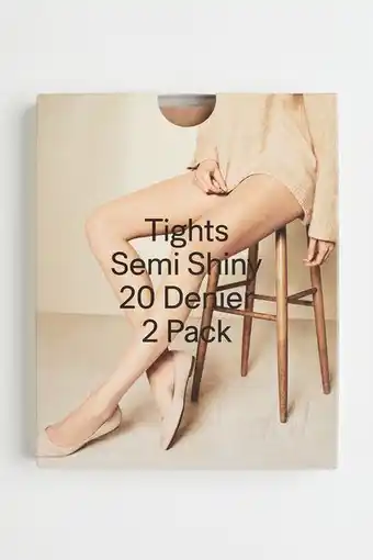 H&M Pack de 2 medias 20 denier oferta