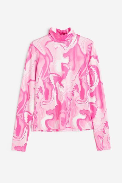 H&M Cafarena de manga larga en punto oferta