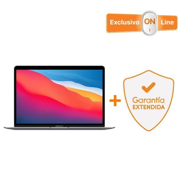 iShop Macbook air 13 con chip m1 (2020) 256 gb - gris espacial + dto garant\u00eda extendida oferta