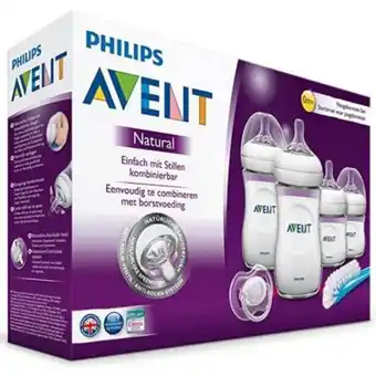 Linio Set avent para recien nacido 4 biberones + cepillo + chupon oferta