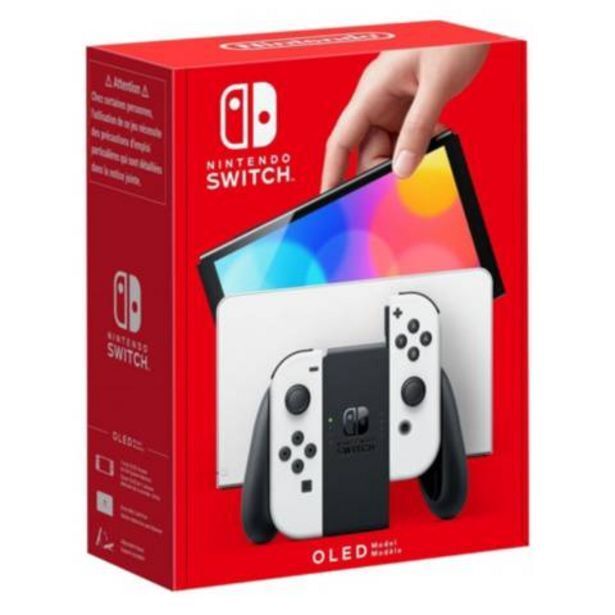 Linio Nintendo switch modelo oled color blanco oferta