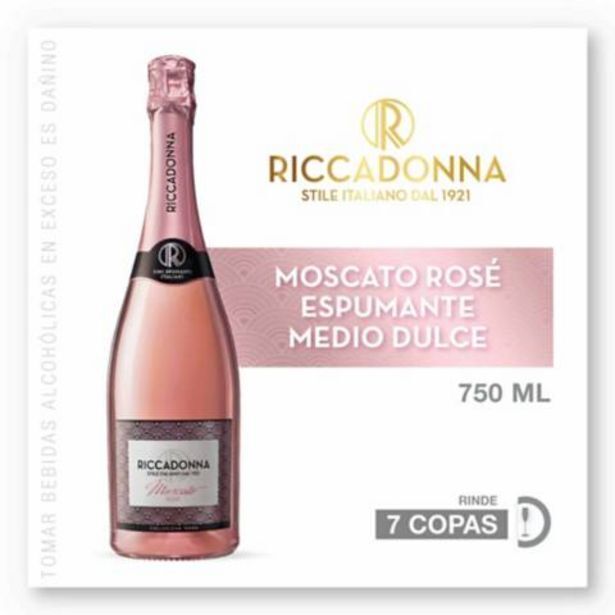Maestro Espumante moscato rosé riccadonna 750 ml oferta