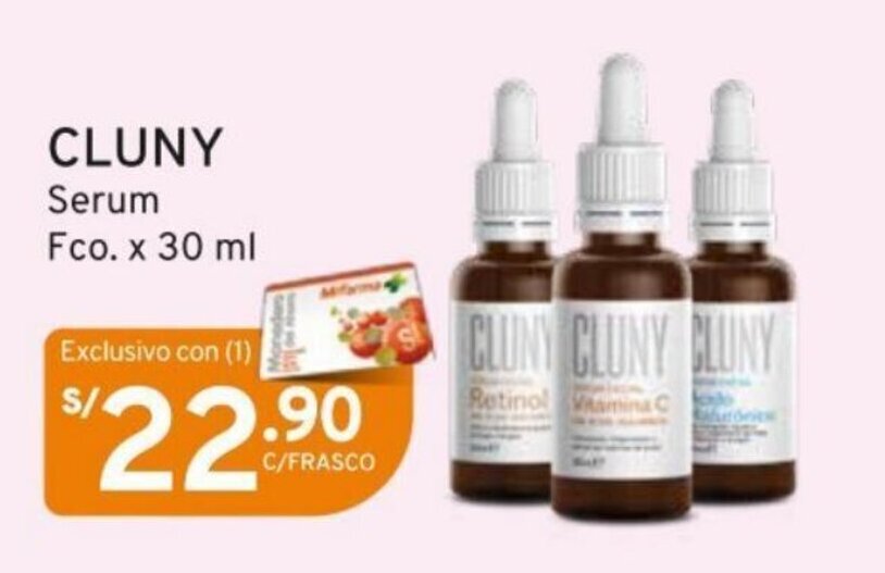 Mifarma CLUNY Serum Fco. x 30 ml oferta