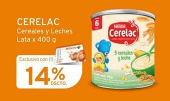 Mifarma CERELAC Cereales y Leches Lata x 400 g oferta