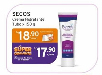 Mifarma SECOS Crema Hidratante Tubo x 150 g oferta