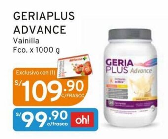Mifarma GERIAPLUS ADVANCE Vainilla Fco. x 1000 g oferta