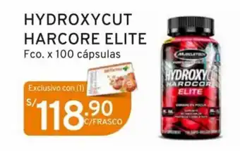 Mifarma HYDROXYCUT HARCORE ELITE Fco. x 100 cápsulas oferta