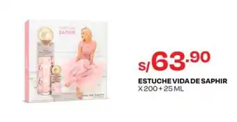 Wong ESTUCHE VIDA DE SAPHIR X 200+25 ML oferta