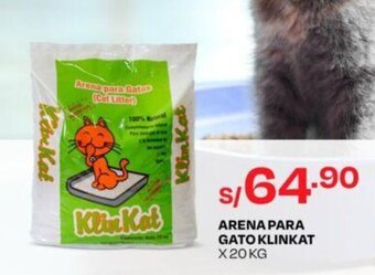 Wong ARENA PARA GATO KLINKAT X 20 KG oferta