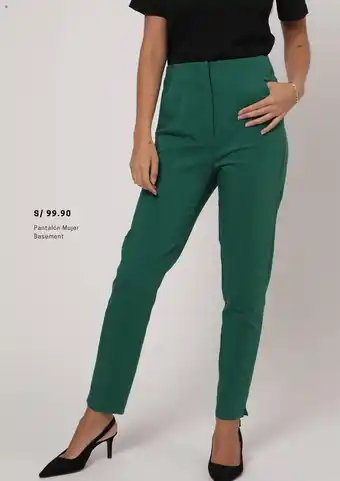 Falabella Pantalón Mujer Basement oferta
