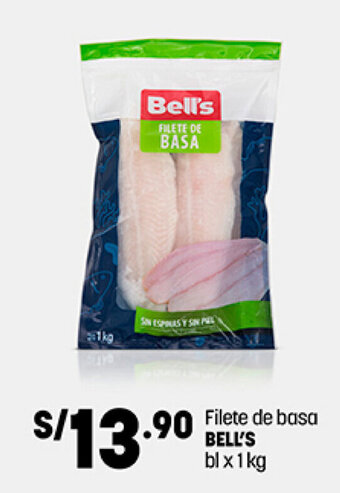Plaza Vea Filete de basa BELL'S bl x 1kg oferta
