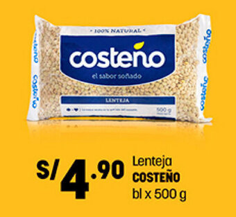 Plaza Vea Lenteja COSTEÑO bl x 500 g oferta