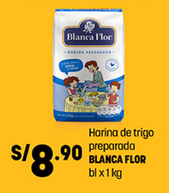 Plaza Vea Harina de trigo preparada BLANCA FLOR bl x 1kg oferta