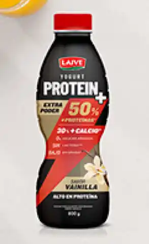 Plaza Vea Yogurt LAIVE PROTEIN + Vainilla bt x 800 g oferta