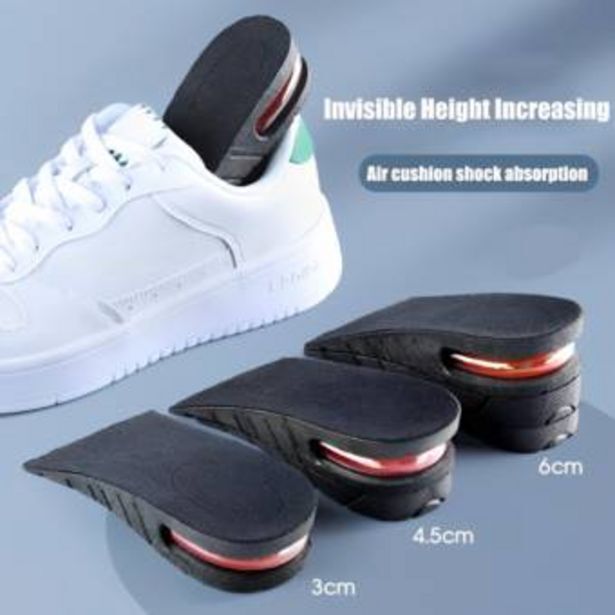 Linio Plantillas para aumentar estatura de 3 a 6 cm oferta