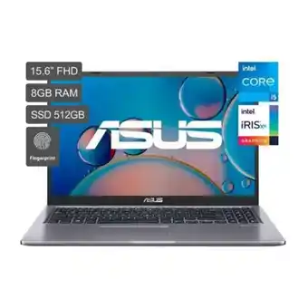 Maestro Laptop asus intel core i5 11° gen 8gb 512 gb 15.6'' oferta