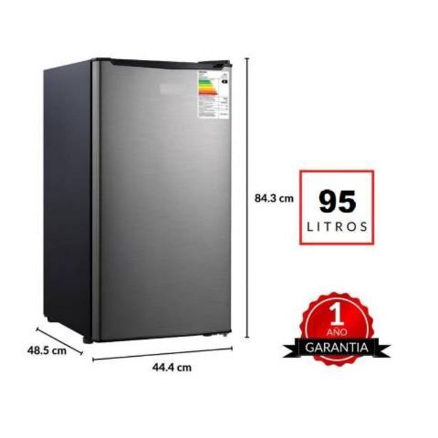 Linio Frigobar lh electronic de 95 lt rsr-95l plateado oferta