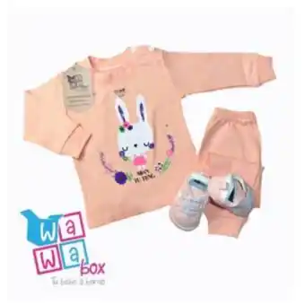 Linio Pijama 2 piezas bebe - conejo - marca wawa box peru oferta