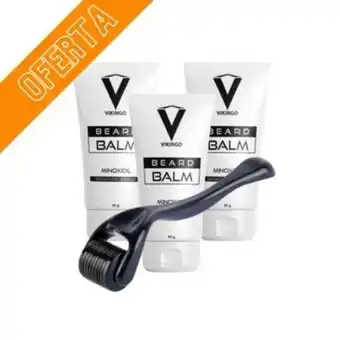 Linio Minoxidil en bálsamo para barba dermaroller oferta