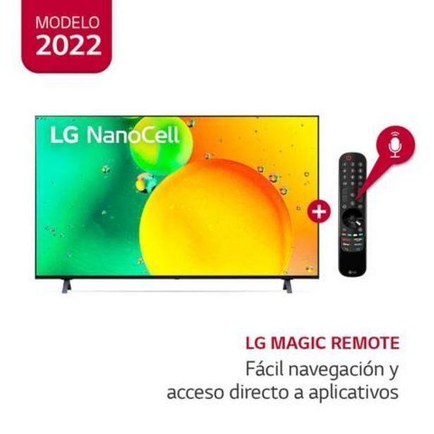Maestro Televisor 55 lg nanocell 4k thinq ai 55nano75sqa (2022) oferta