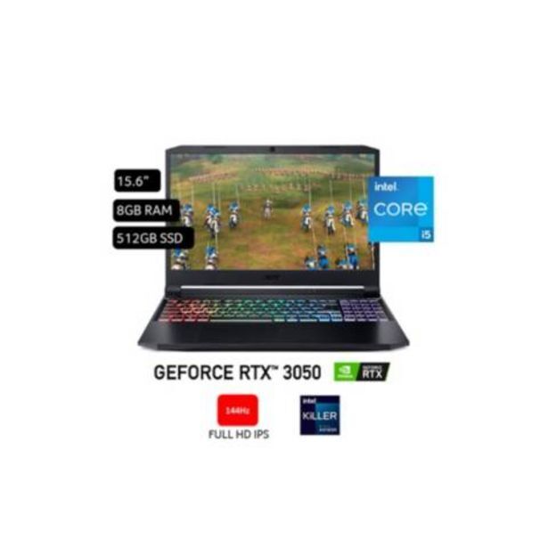 Linio Laptops gamer nitro 5 ci5 11400h 8gb 512gb ssd 15,6 fhd oferta