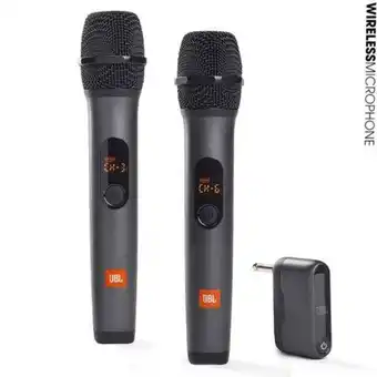 Linio Jbl pack x2 microfonos inalambricos profesional universal oferta