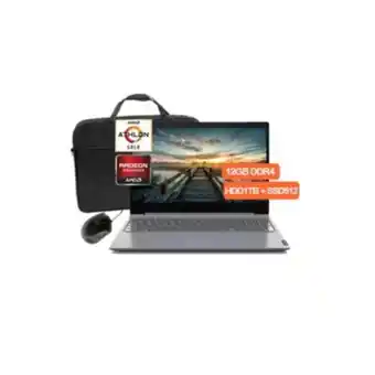 Linio Laptop lenovo v15 ada 15.6'' amd gold 2.40 ghz / 12gb / hdd 1tb + ssd 512gb oferta