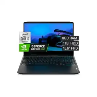 Linio Lenovo laptop gamer 15.6 ci5-10 1tb hdd 8gb nvidia® geforce® gtx 1650 4gb-negro oferta
