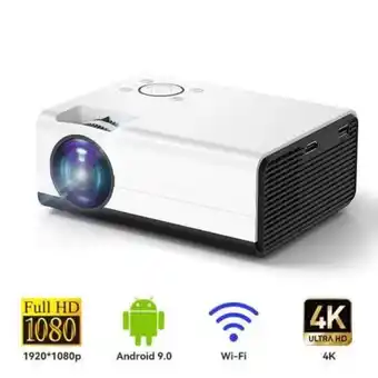 Linio Proyector lcd 1080p ultra hd 40 a 130pulgadas conexion a smartphone oferta