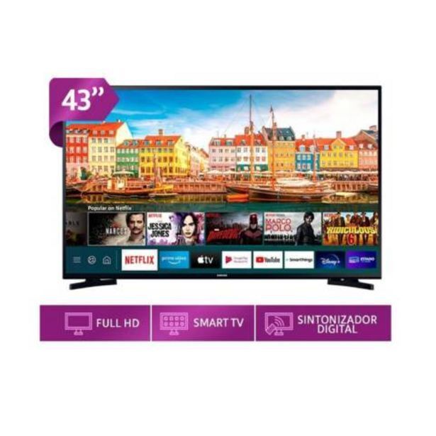 Linio Televisor samsung 43 led fhd smart tv t5202 oferta