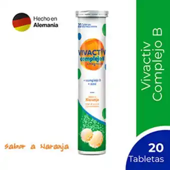Mifarma Magnesio + complejo b vivactiv tableta efervescente oferta