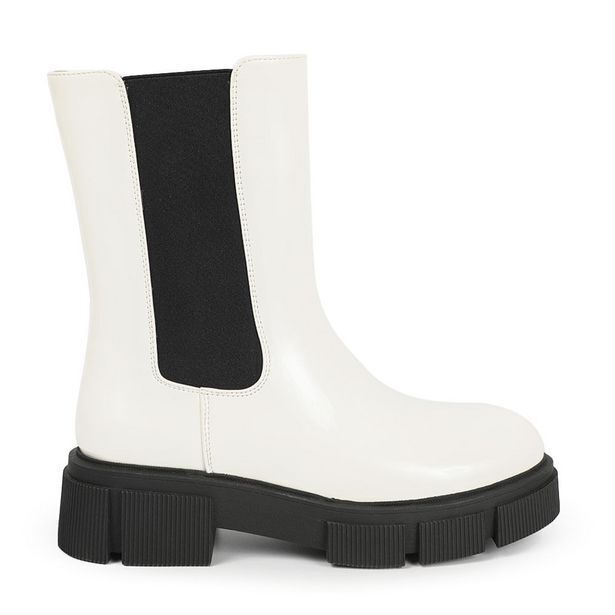 Bata Bata red botines casuales para mujer blanco oferta