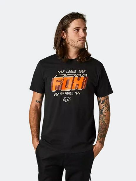 The Box Polo para hombre fox classic overlay ss blk oferta