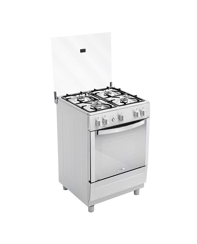 Tiendas EFE Cocina a gas coldex cx621 inox 4 quemadores  plateado oferta