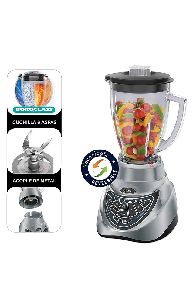Tiendas EFE Licuadora oster motor reversible blsteg7890c 450w oferta