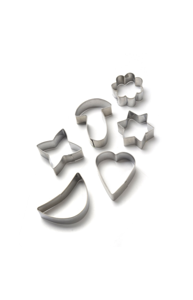 Tiendas EFE Set de moldes de galletas x6 press oferta